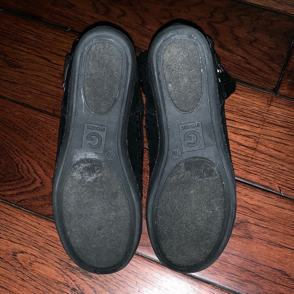 Guess Black Sparkle Boots with Buckles 7.5 NWOB - Picture 6 of 7